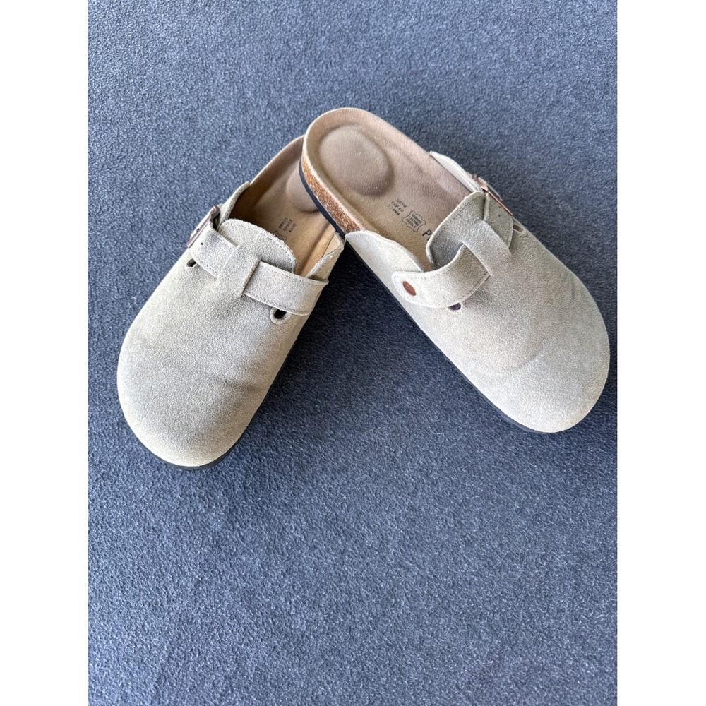 Project Cloud Suede Clogs Mules Sand Beige Memory Foam US 9W EUR 40